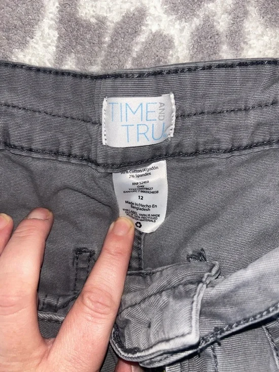 Casual Gray Utility Pants - Picture 3 of 3